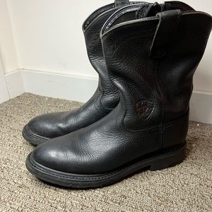 Ariat Men’s Sierra Cowboy Work Boot Black -Size 10 D